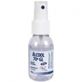 Álcool 70% para limpeza de coto umbilical